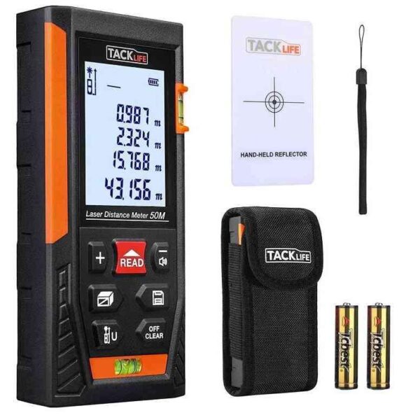 MISURATORE DI DISTANZA TELEMETRO LASER 40MT