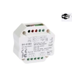 MODULO SMART DIMMER 220V AC TRIAC 1CHX1.5A WI-FI+RF 2.4G (SK-S1BD)