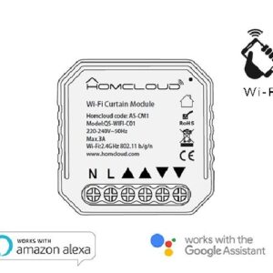 MODULO TAPPARELLE INTELLIGENTE WIFI DA INCASSO (AS-CM1)