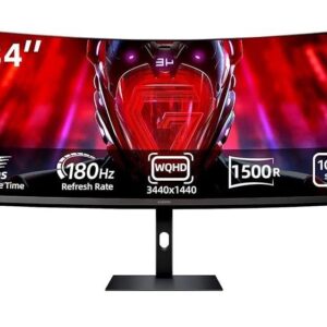 MONITOR 34" GAMING G34WQI LED QUAD HD 3440X1440 CURVO (C34WQBA-RGGL)
