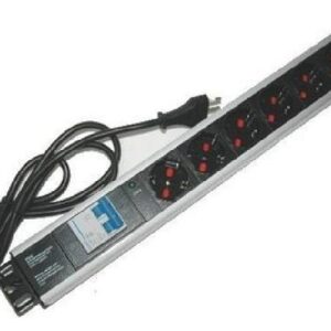 MULTIPRESA PER RACK 19" 6 PRESE (LP954)