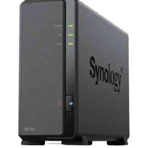 NAS DISKSTATION DS124 NERO 1 VANO