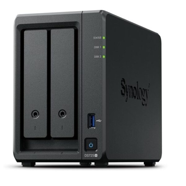 NAS DISKSTATION DS725+ NERO 2 VANI