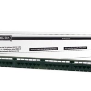 PANNELLO PATCH 24 PORTE RJ45 1U UTP (DN91524U)