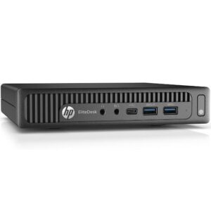 PC ELITEDESK 800 G2 TINY INTEL CORE I5-6 GEN 8GB 256GB SSD WINDOWS 10 PRO COA - RICONDIZIONATO - GAR. 6 MESI