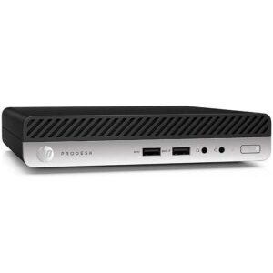 PC PRODESK 400 G5 MINI INTEL CORE I5-9 GEN 8GB 256GB SSD WINDOWS COA - RICONDIZIONATO NO BOX - GAR. 6 MESI