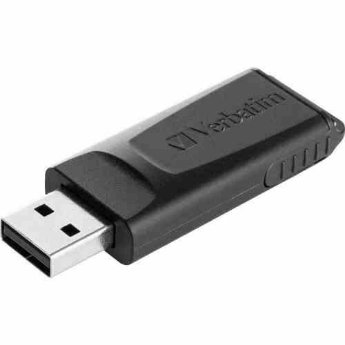 PEN DRIVE 64 GB SLIDER USB (98698) NERA