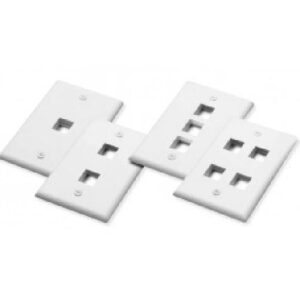 PLACCA 503 BIANCA PER 1 KEYSTONE (NW-FP503-1WH)