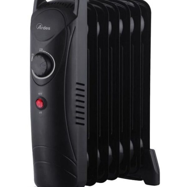RADIATORE AD OLIO AR4R07M2 OILO MINI2 STUFETTA ELETTRICA - INTERNO 800W - NERO