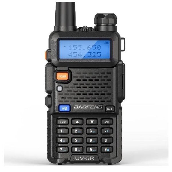 RADIOTRASMITTENTE UV-5R WALKIE TALKIE 5W LCD