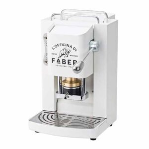 (RICONDIZIONATO) MACCHINA DA CAFFE' A CIALDE PRO DELUXE PURE WHITE CROMATO