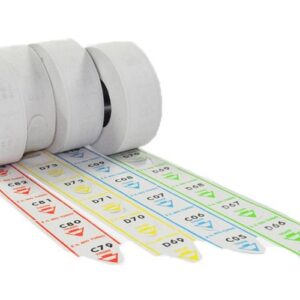 ROTOLI ELIMINACODA NUMERICI - 2000 STRAPPI - CONF. 5PZ