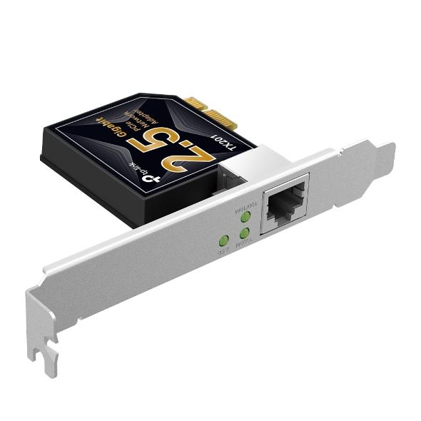 SCHEDA DI RETE ADATTATORE PCIE CON PORTA ETHERNET 2.5 GBPS (TX201)