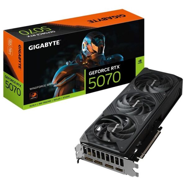 SCHEDA VIDEO GEFORCE RTX 5070 WINDFORCE SFF 12 GB (GV-N5070WF3-12GD)