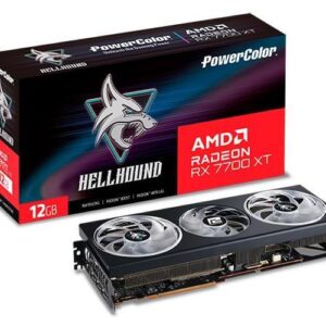 SCHEDA VIDEO RADEON RX7700 XT AMD HELLHOUND 12G-L/OC 12GB