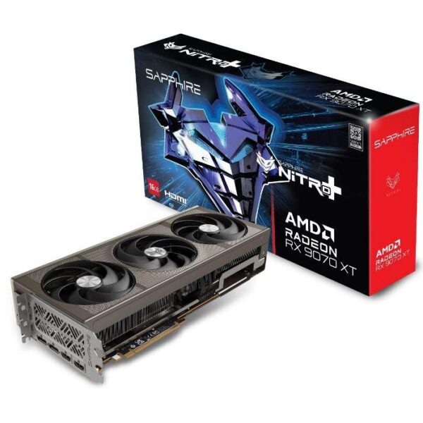 SCHEDA VIDEO RADEON RX9070 XT NITRO+ GAMING OC 16 GB (11348-01-20G)