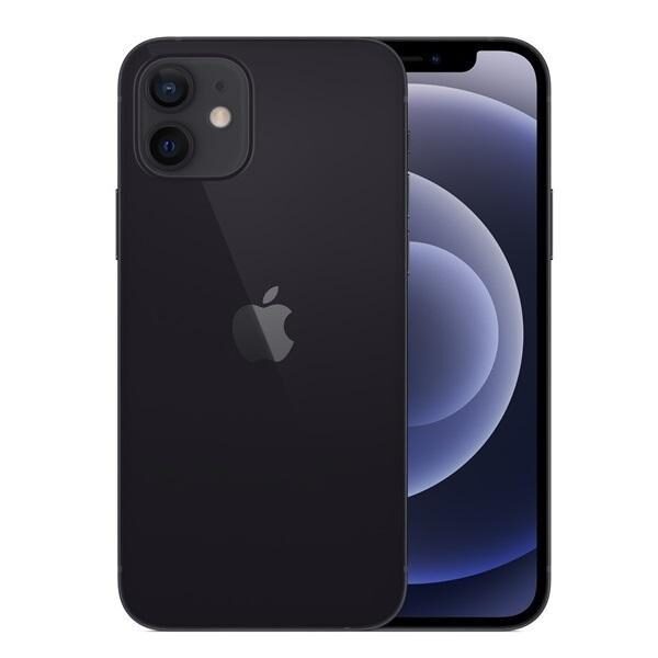 SMARTPHONE IPHONE 12 128GB NERO - RICONDIZIONATO - GAR. 6 MESI - GRADO A
