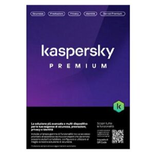 SOFTWARE ANTIVIRUS PREMIUM 1 ANNO 3 DISPOSITIVI ENVELOPE (KL1047T5CFS-ENV)
