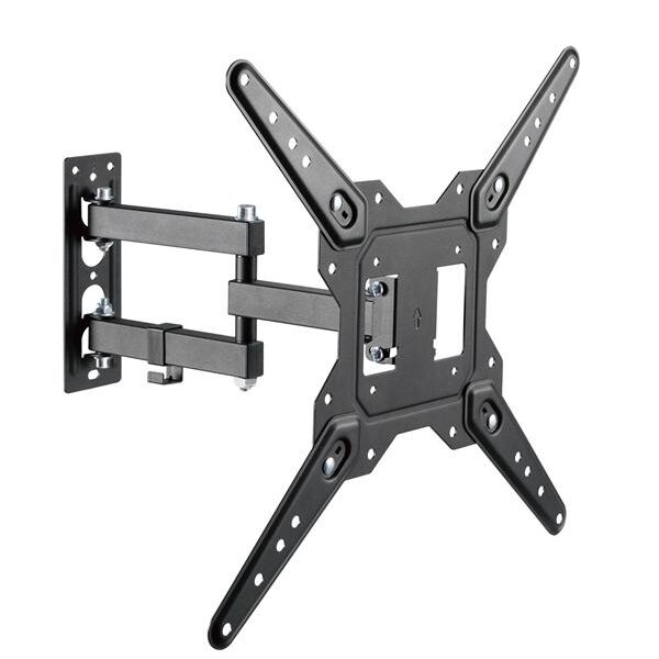 STAFFA BRACCIO SUPPORTO TV DOPPIO SNODO (RDM S15) PER TV DA 23" A 55"