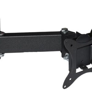 STAFFA SUPPORTO A PARETE 2 SNODI PER TV DA 14" A 27" (LKBR131)