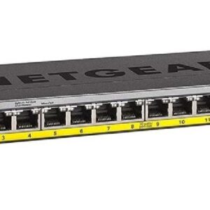 SWITCH RETE 16 PORTE 10/100/1000 GS116LP-100EUS POE