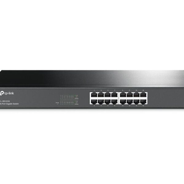 SWITCH RETE 16 PORTE 10/100/1000 RACK TL-SG1016
