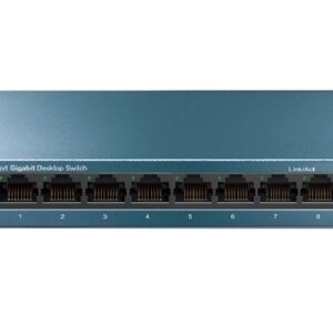 SWITCH RETE 8 PORTE 10/100/1000 LS108G