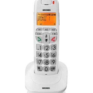 TELEFONO CORDLESS BRAVO BRIGHT BIANCO