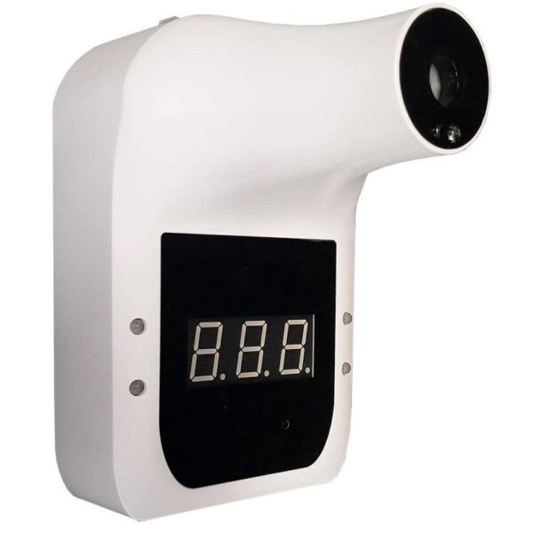 TERMOMETRO TERMOSCANNER INFRAROSSI A CONTATORE A PARETE CON DISPLAY (GP100)