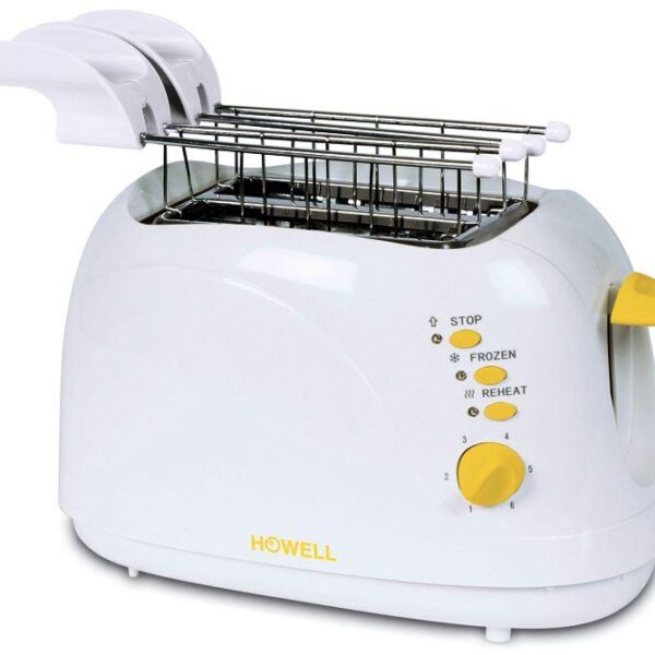TOSTAPANE TOSTIERA - 2 FETTA/E BIANCO 750W (HF481)