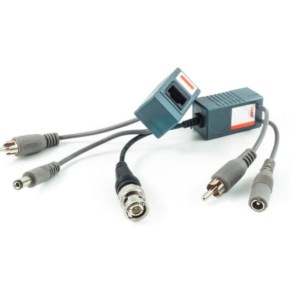 TRASMETTITORE VIDEO/AUDIO BALUN (COPPIA) ALIMENTATO AS-UTP121