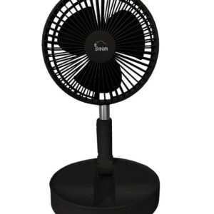 VENTILATORE PORTATILE E-DREAM NERO (FAN 01)