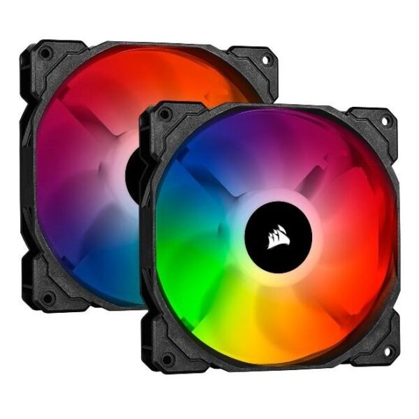 VENTOLA PER CASE ICUE SP140 140X140 RGB PRO LED (CO-9050096-WW) DUAL PACK NERO
