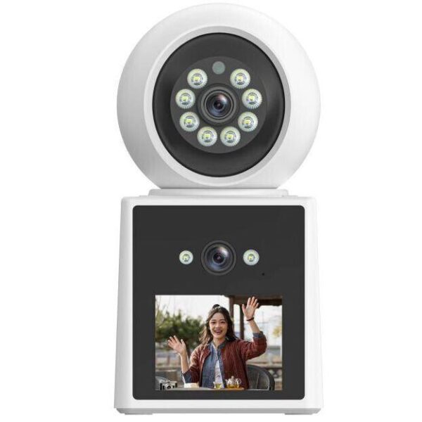 VIDEOCHIAMATA TELECAMERA VIDEO CALLING WIFI HD PER ANZIANI/BAMBINI - DISPLAY 2,4"