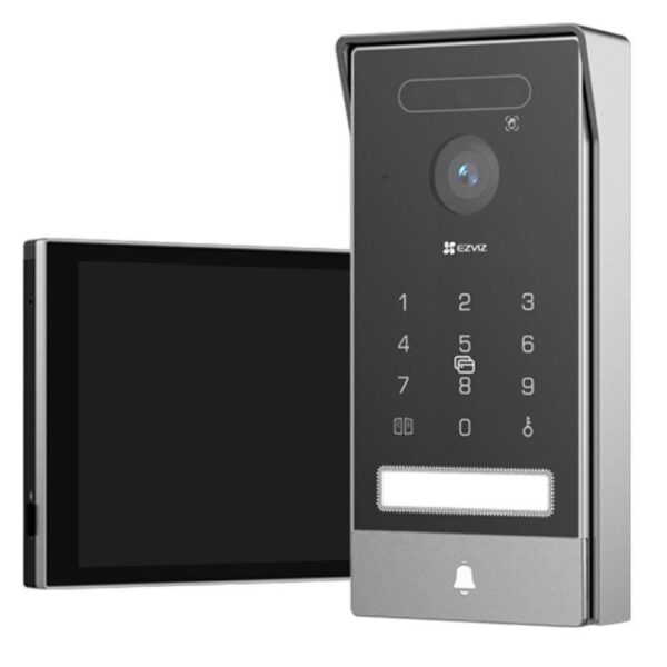 VIDEOCITOFONO HP7 PRO - 4K SCHERMO TOUCH 8" - TASTIERINO - CONTROLLO REMOTO - RILEVAMENTO MOVIMENTO (EZVCSHP7PRO)