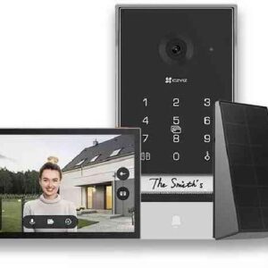VIDEOCITOFONO SMART TP7 - 2K SCHERMO TOUCH 7" - TASTIERINO + 5 RFID TAG - CONTROLLO REMOTO - RILEVAMENTO MOVIMENTO (EZVCSTP7)